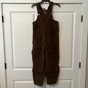 Boys Medium Berne lined overalls